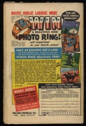 Back Cover Strange Tales 87