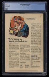Back Cover Tales To Astonish 101