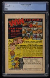 Back Cover Detective Comics 276