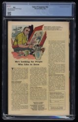 Back Cover Tales Of Suspense 43