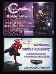 Back Cover Spider-Man: Facsimile Edition 1