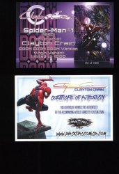 Back Cover Spider-Man: Facsimile Edition 1