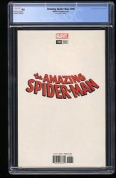 Back Cover Amazing Spider-Man 799