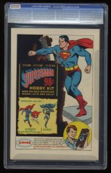 Back Cover Action Comics 319