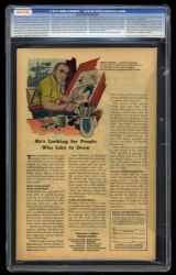 Back Cover Strange Tales 111
