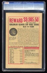Back Cover Strange Tales 105