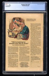 Back Cover Strange Tales 147