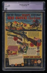 Back Cover Detective Comics 180