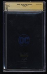 Back Cover Batman: The Dark Knight Returns 1