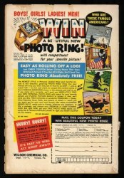 Back Cover Action Comics 276