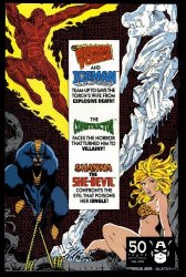 Back Cover Marvel Comics Presents 74