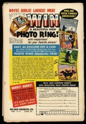Back Cover Action Comics 276