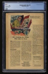 Back Cover Amazing Spider-Man 14