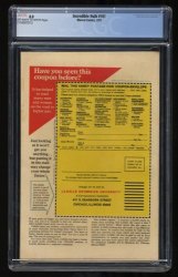 Back Cover Incredible Hulk 161