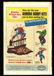 Back Cover Marvel Collectors' Item Classics 7