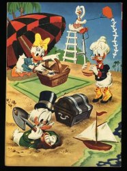 Back Cover Donald Duck Beach Party 1