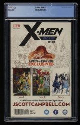 Back Cover X-Men Blue 1