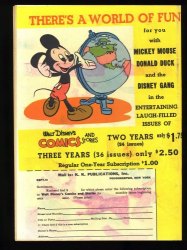 Back Cover Walt Disney's Comics And Stories 49