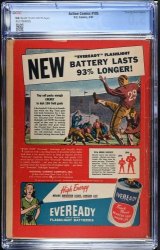 Back Cover Action Comics 105