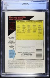 Back Cover X-Men 94