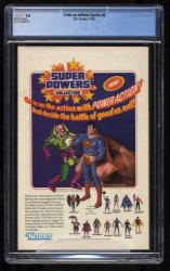 Back Cover Crisis on Infinite Earths 8