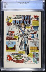 Back Cover Amazing Spider-Man 129