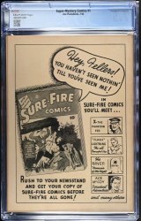 Back Cover Super-Mystery Comics 1