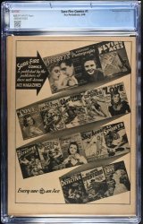 Back Cover Sure-Fire Comics 1