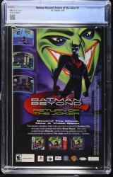 Back Cover Batman Beyond: Return of the Joker 1
