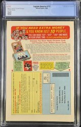 Back Cover Captain America 117