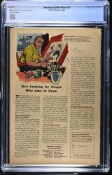 Back Cover Amazing Spider-Man 13