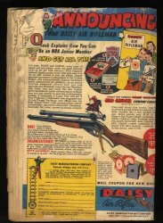 Back Cover Adventure Comics 165