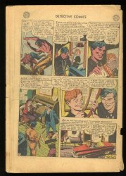 Back Cover Detective Comics 186