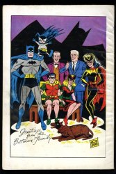 Back Cover Batman Annual 2