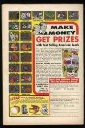 Back Cover Adventure Comics 270