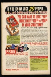 Back Cover Detective Comics 296