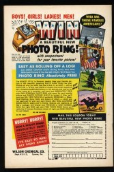Back Cover Detective Comics 292