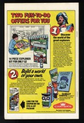 Back Cover Detective Comics 474