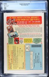 Back Cover Captain America 117