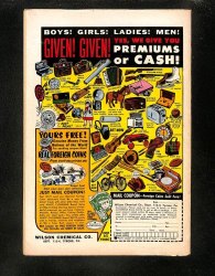 Back Cover Adventure Comics 261