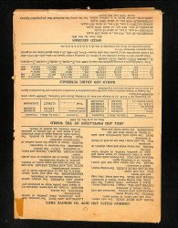 Back Cover 1946 Comics Calendar 0