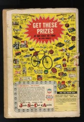 Back Cover Action Comics 252