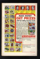 Back Cover Detective Comics 327