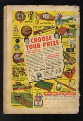 Back Cover Detective Comics 241