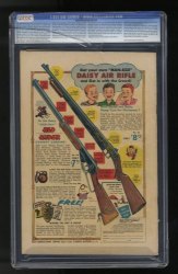 Back Cover Action Comics 211