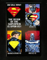 Back Cover Action Comics 687