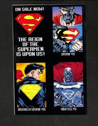 Back Cover Action Comics 687