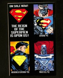 Back Cover Action Comics 687