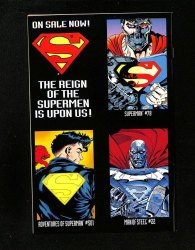 Back Cover Action Comics 687