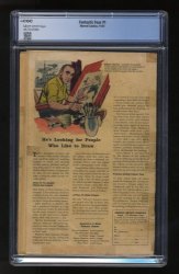 Back Cover Fantastic Four 1